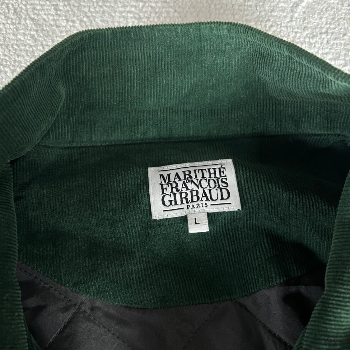 MARITHE 녹색 코듀로이 자켓  상품이미지2