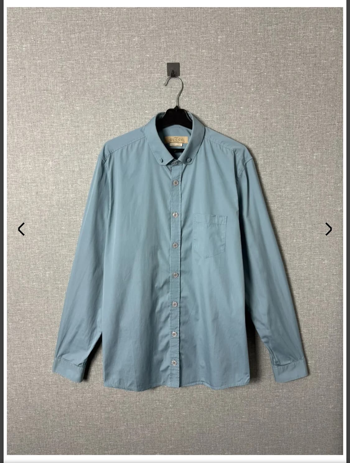 (Grailed 120$) 구찌 NFS 유니폼 셔츠 판매합니다. 상품이미지1