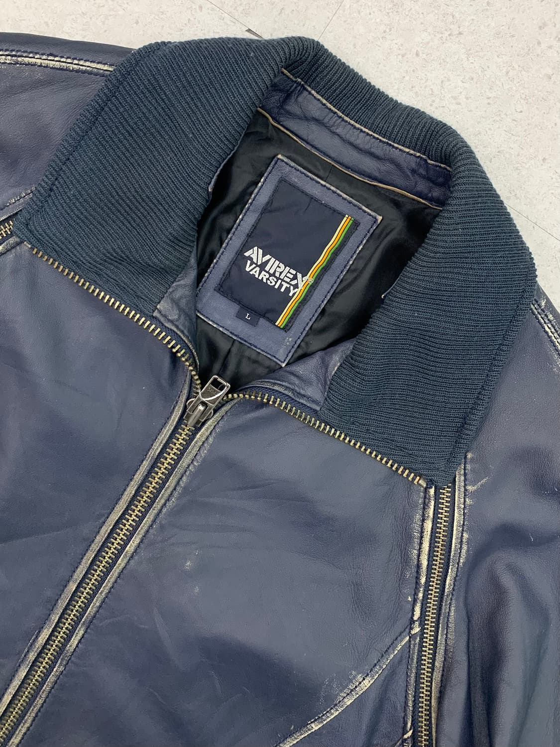 Avirex 아비렉스 레더 자켓 상품이미지2