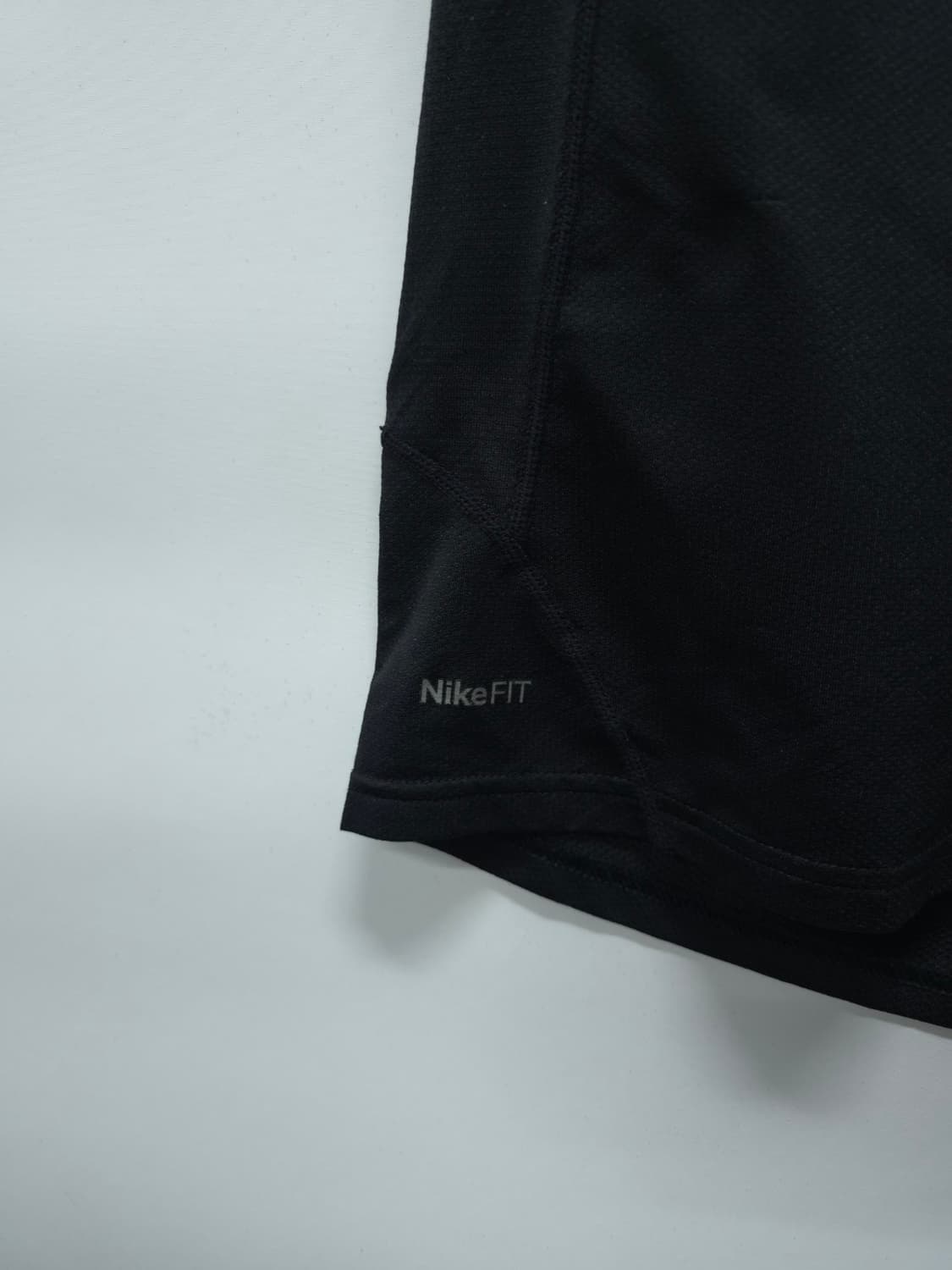 ​나이키 NikeFIT DRY 블랙 하프 집업 기능성 반팔 티셔츠 105 상품이미지7