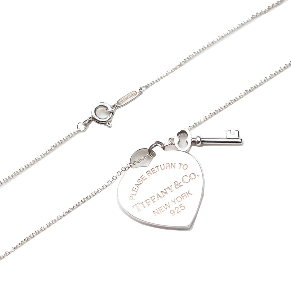 티파니 925실버 리턴투 하트 태그 키 목걸이 상품이미지4