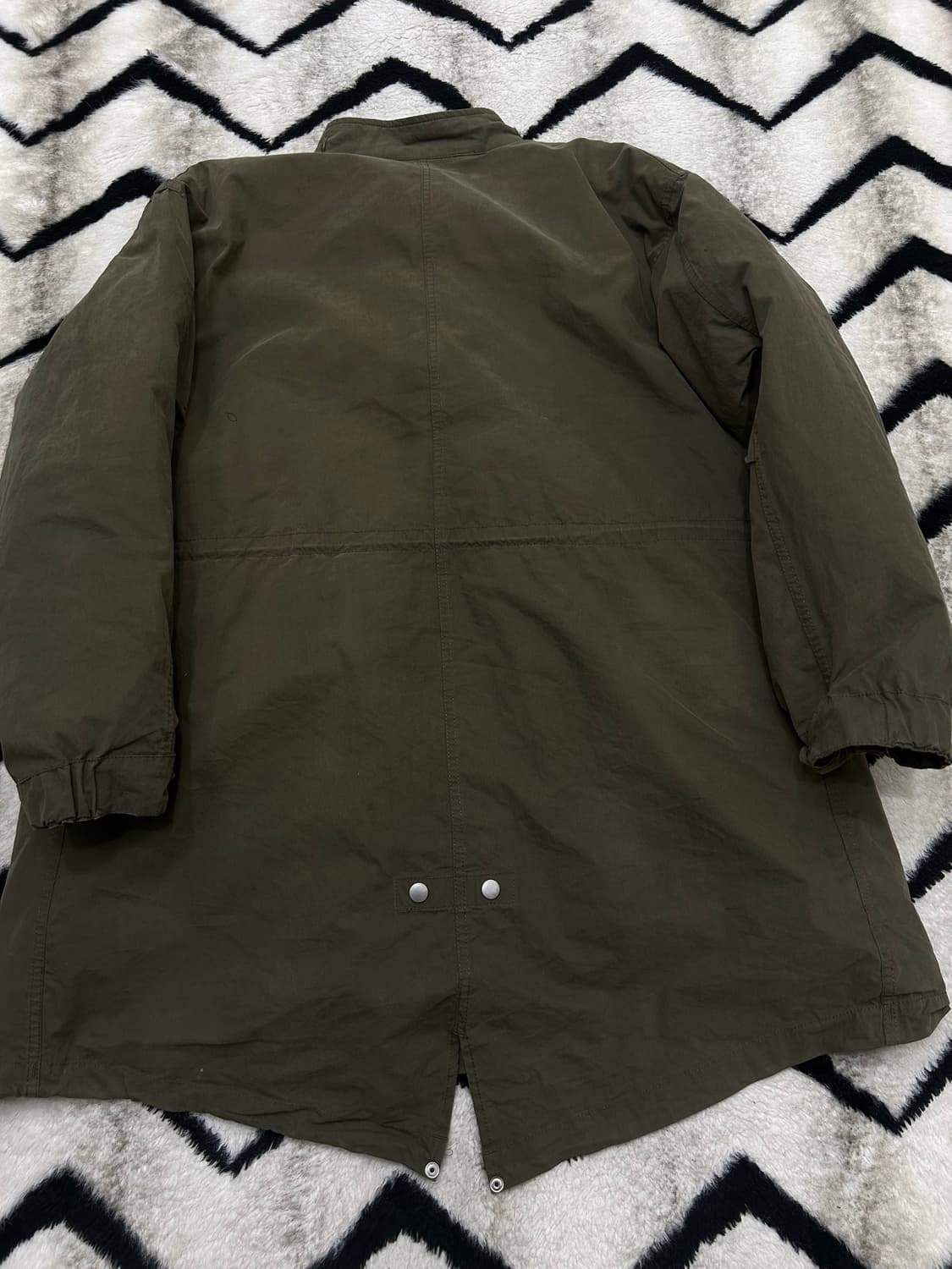 [S]라퍼지스토어 피쉬테일 야상/카키 상품이미지4