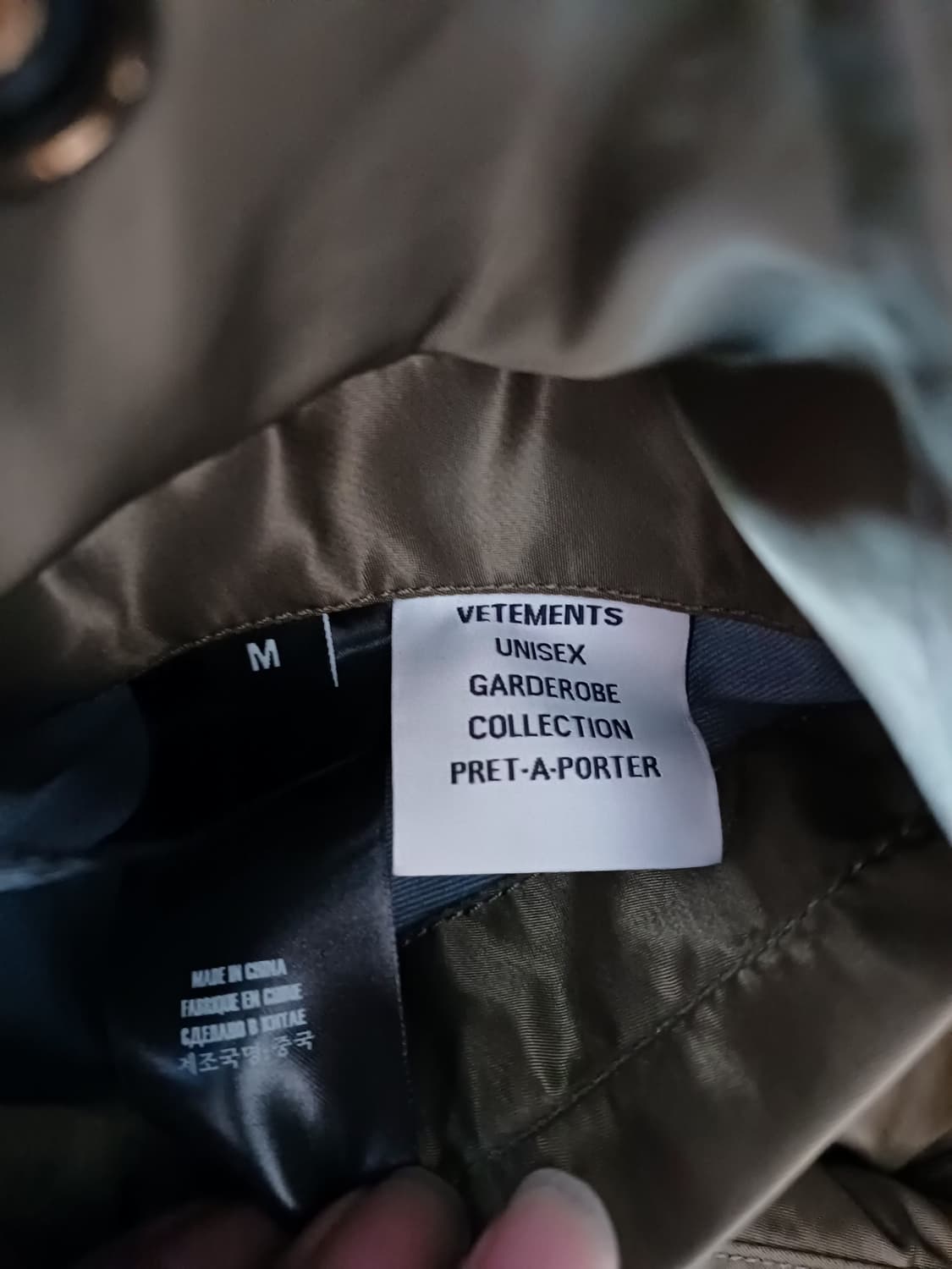 [M] 베트멍 알파 카고 봄버 자켓 새상품 상품이미지3