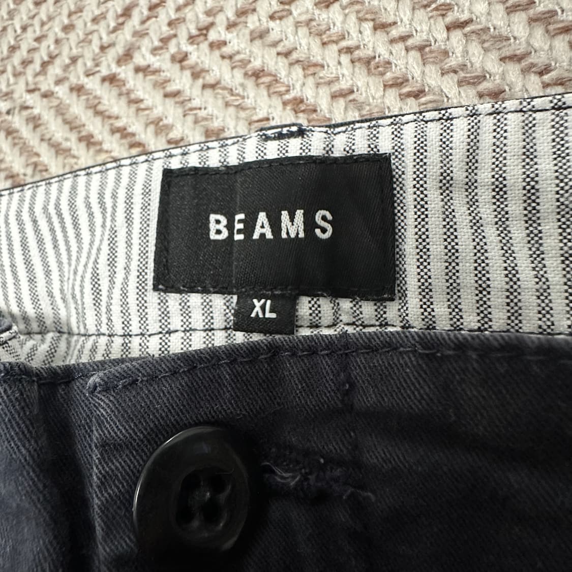 BEAMS japan made pants vintage navy 상품이미지3