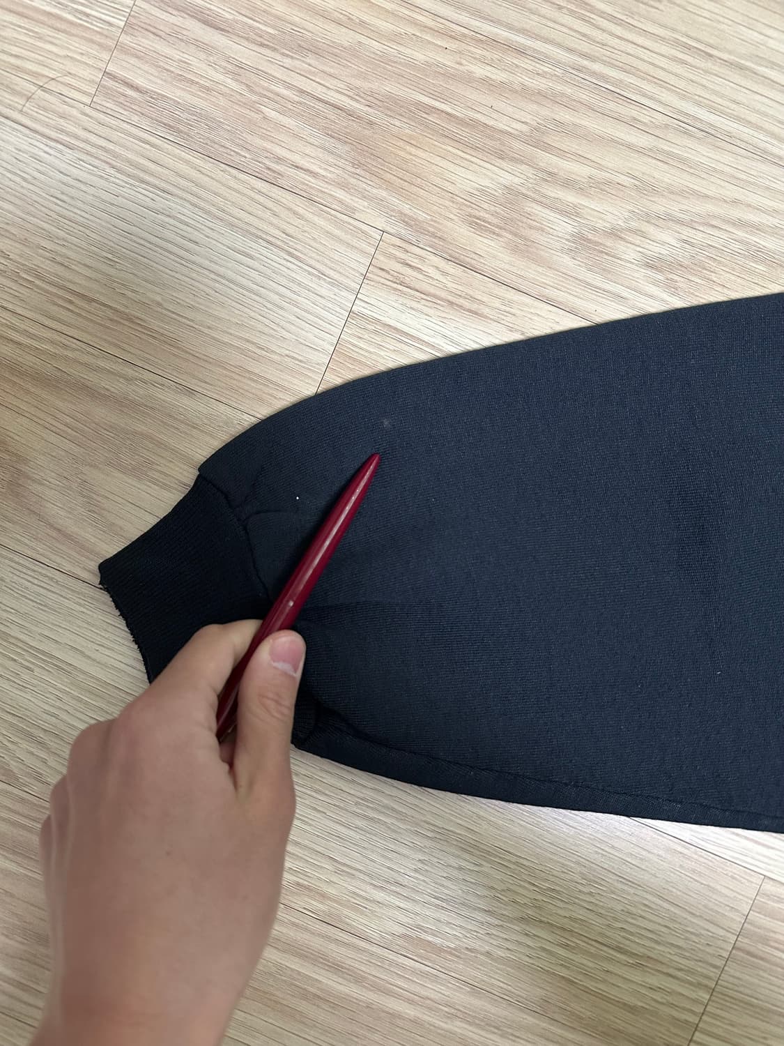 90s 빈티지 러셀 후드집업 블랙 XL 상품이미지8