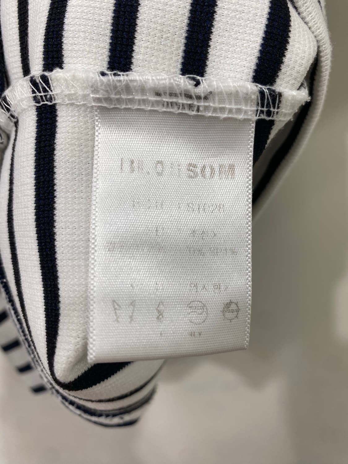 블러썸에이치컴퍼니 스트라이프 반팔티셔츠 M 상품이미지6