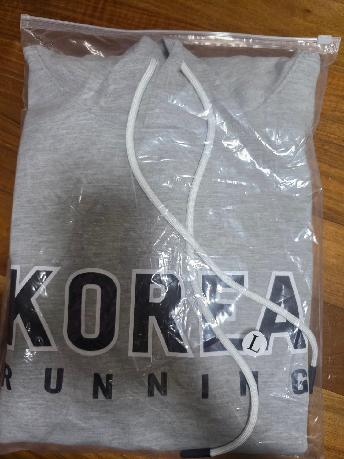 아이런 코리아 후드티 그레이 상품이미지4