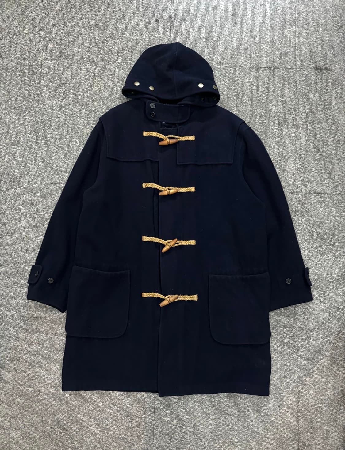 Polo Ralph Lauren 더플코트 네이비 떡볶이 후디 코트 상품이미지2