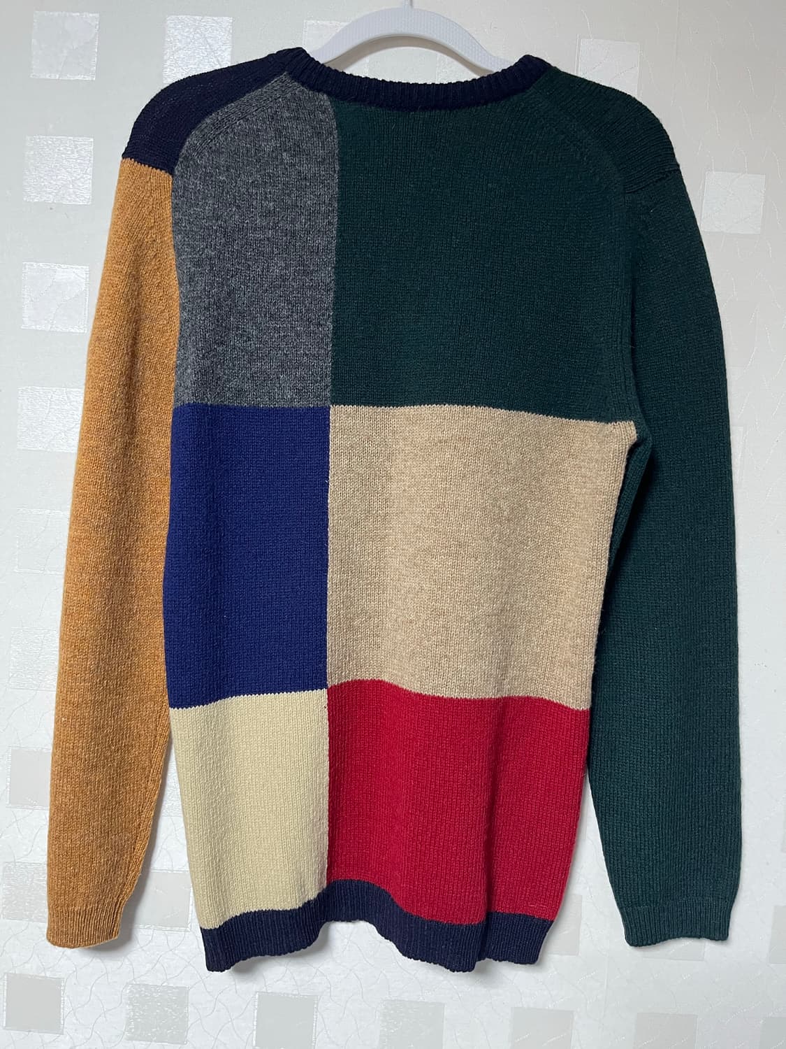 RAF SIMONS X FRED PERRY 배색 니트 XS 상품이미지2