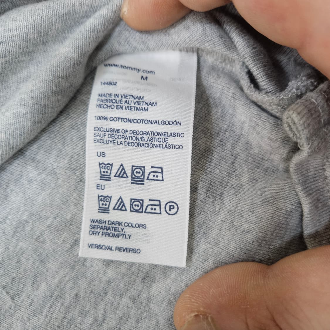 M 타미힐피거 여성 카라 반팔티 0310Y 상품이미지4