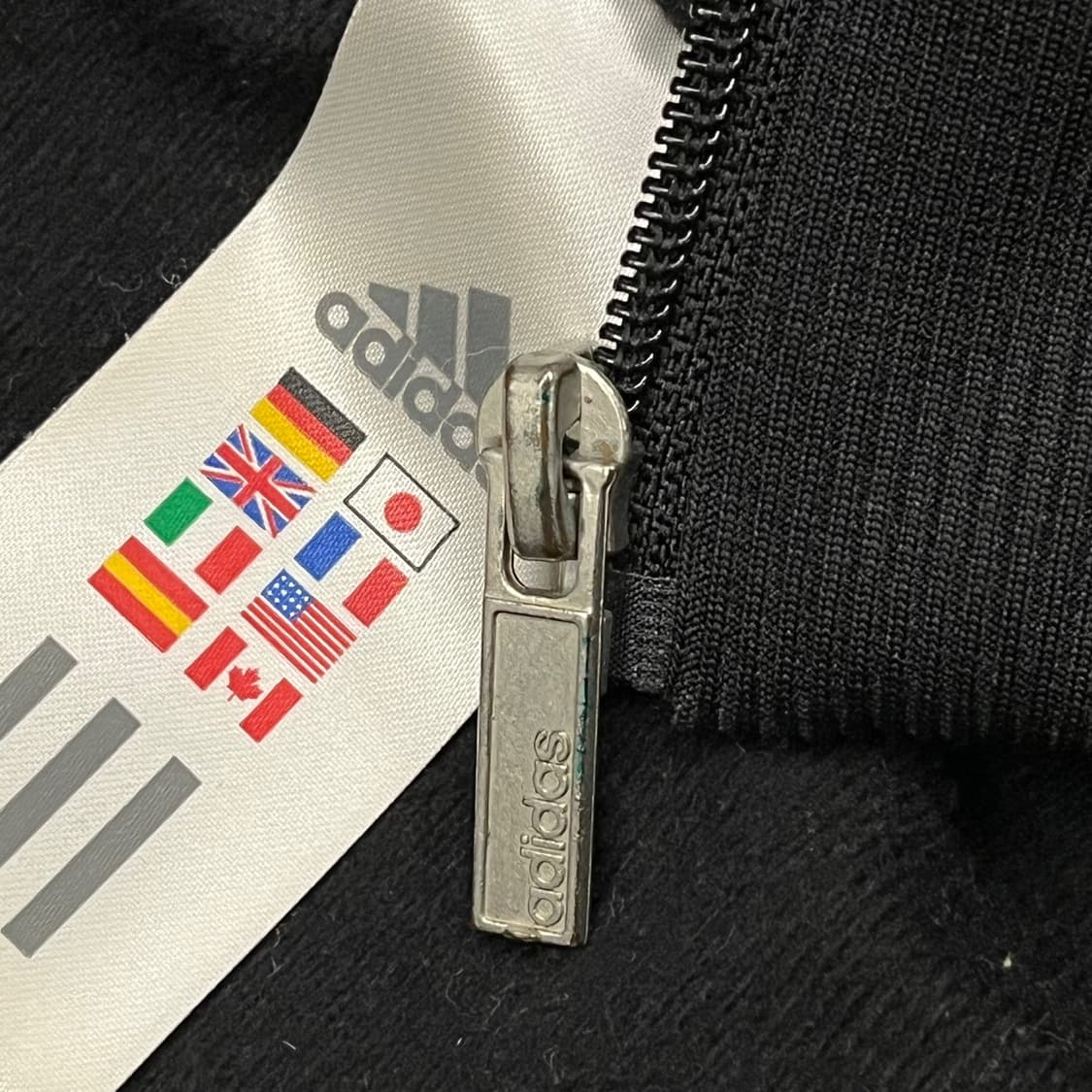 아디다스 블랙 후드 숏패딩 95 상품이미지7