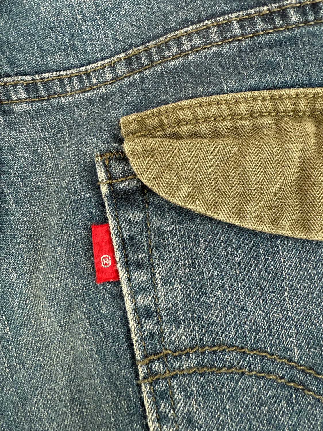 리바이스(Levi's) 511 블랭크 탭 데님 팬츠(TALON ZIP) 상품이미지9