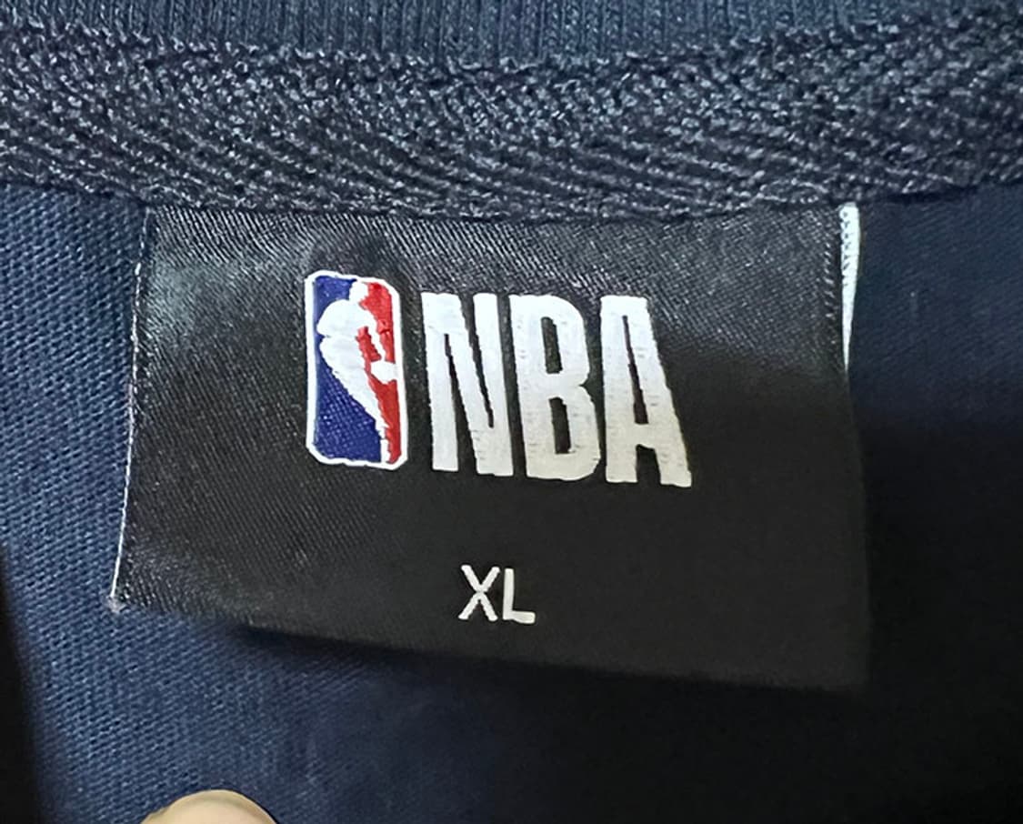 NBA 골든스테이트 워리어스 엠블럼 새상품 남자 반팔티 네이비 L 100 상품이미지3