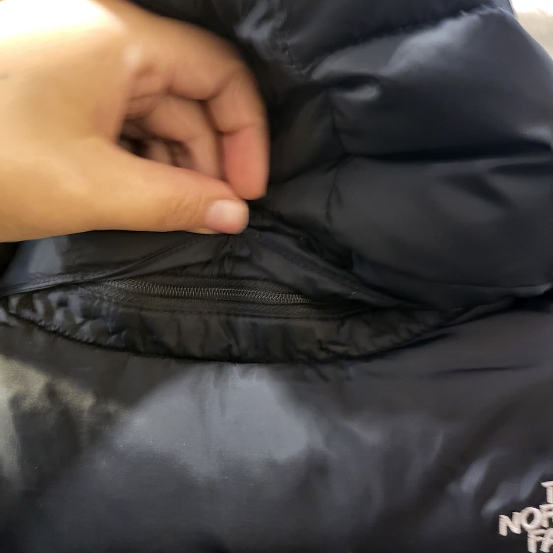 노스페이스 700 블랙 패딩 자켓 구스다운 상품이미지8