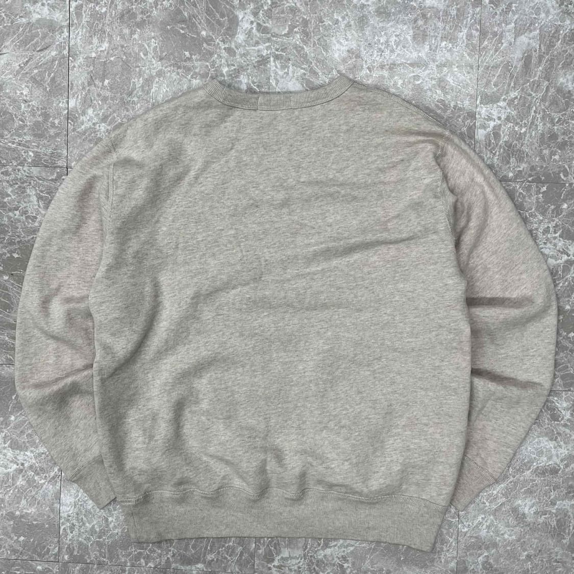 *최신형 폴로 랄프로렌 큐알택 아치로고 베이지 핀터깔 스웨트셔츠 맨투맨( 상품이미지3