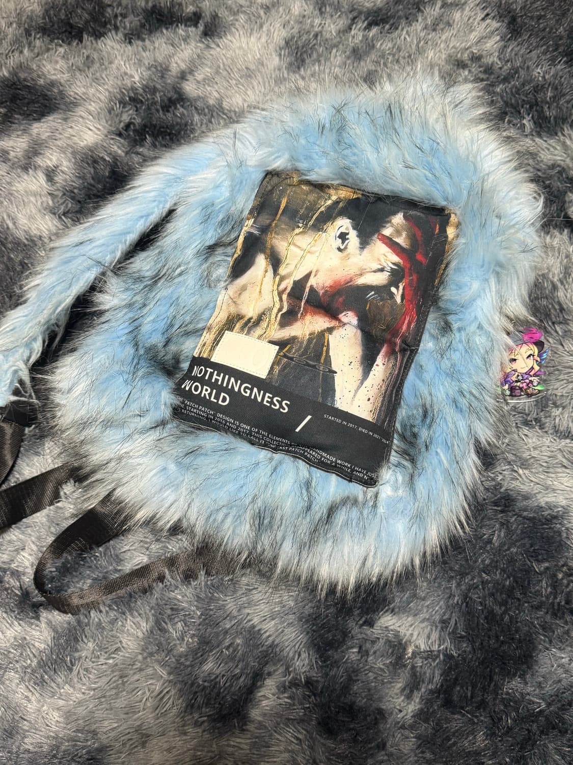 💖복슬복슬 Y2K 스타일 백팩💖 상품이미지1