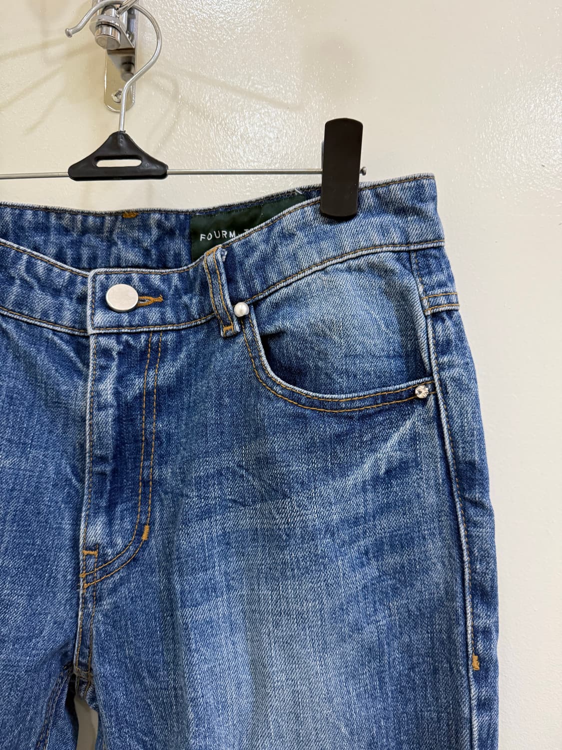 폼더스토어 일자핏 데님 팬츠 정품 상품이미지2