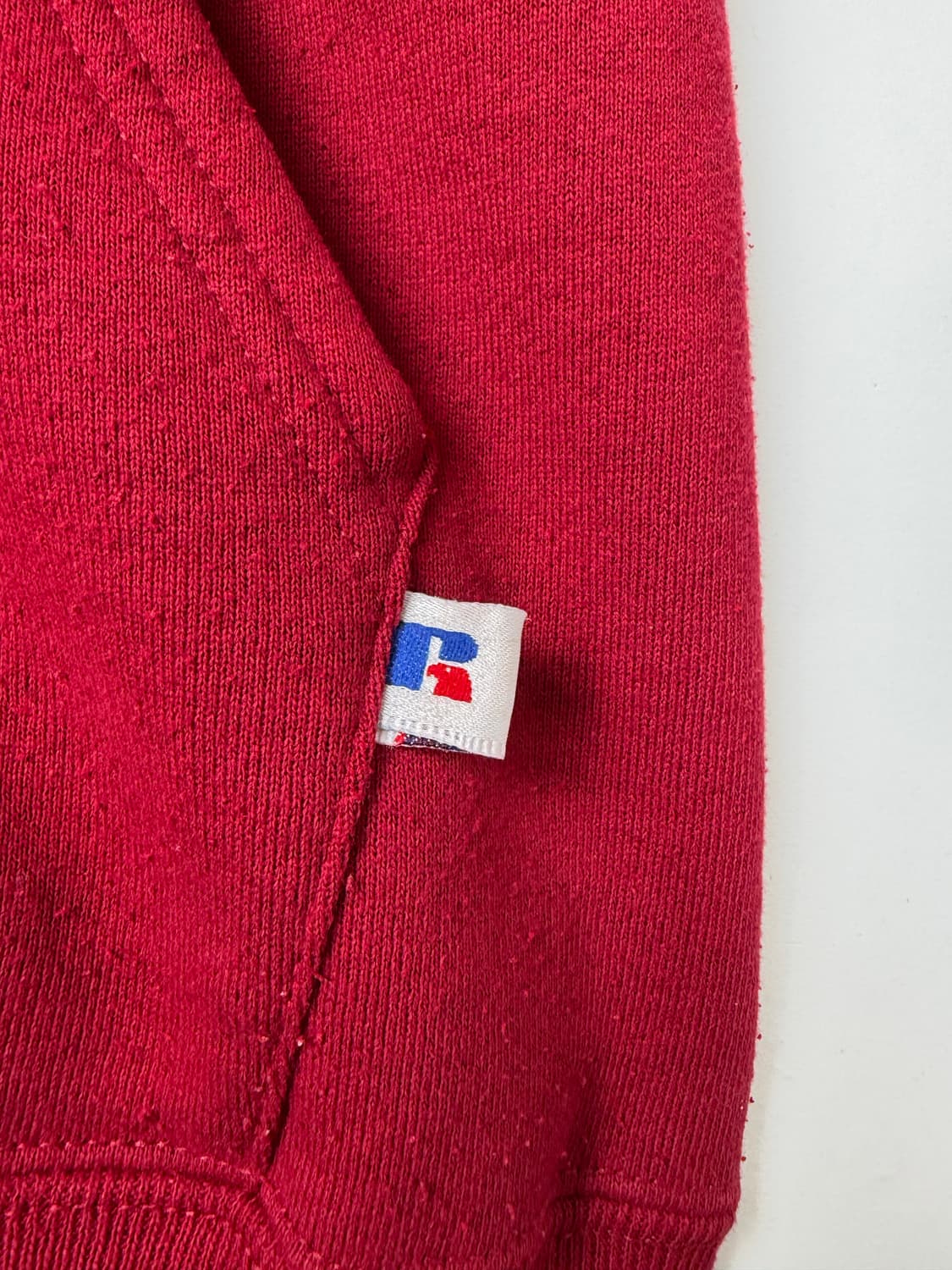 90s Russell Button Hoodie (red) 상품이미지5