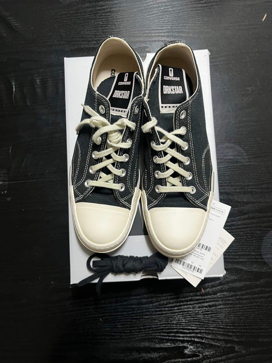 컨버스 X 다크쉐도우 다크스타 척70 로우 상품이미지1