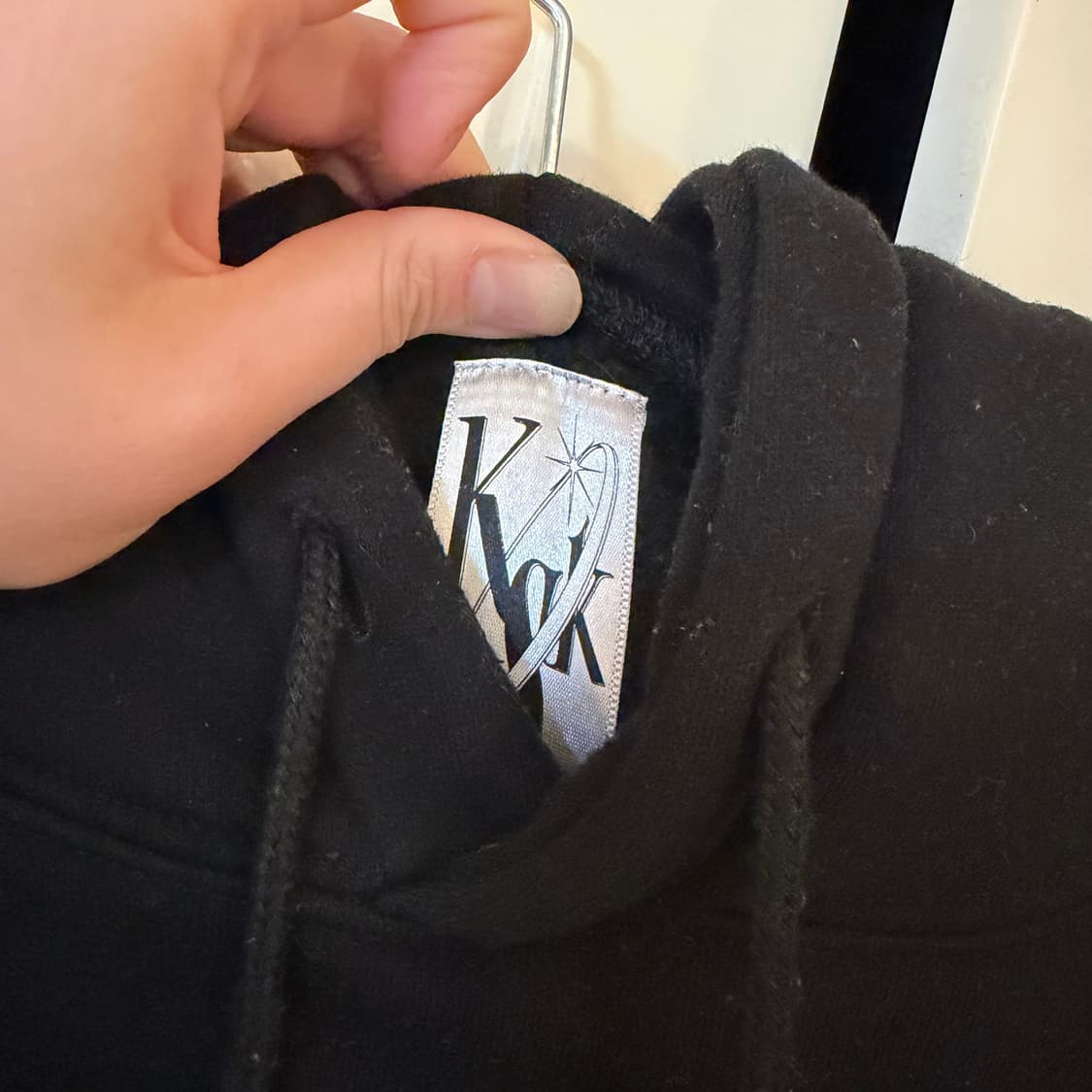 Kashiko Love Fluffy Hoodie 카시코 기모 후드 상품이미지3