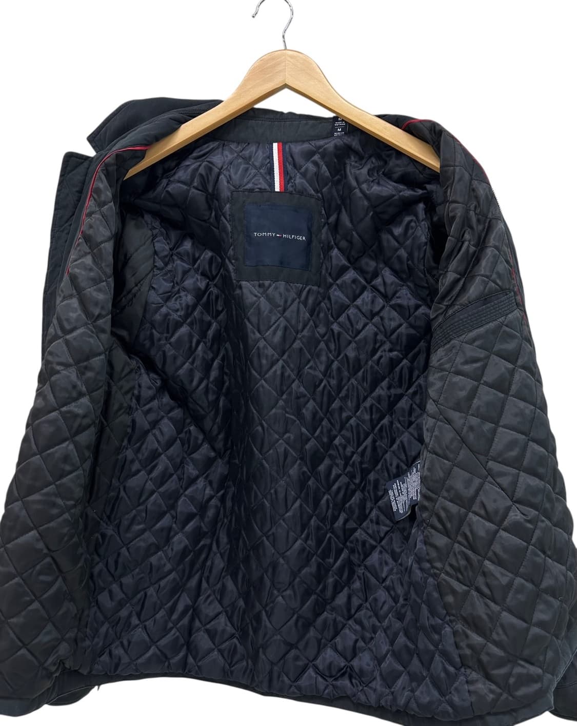 타미힐피거 누빔 스윙탑자켓 블랙 (M) 상품이미지7