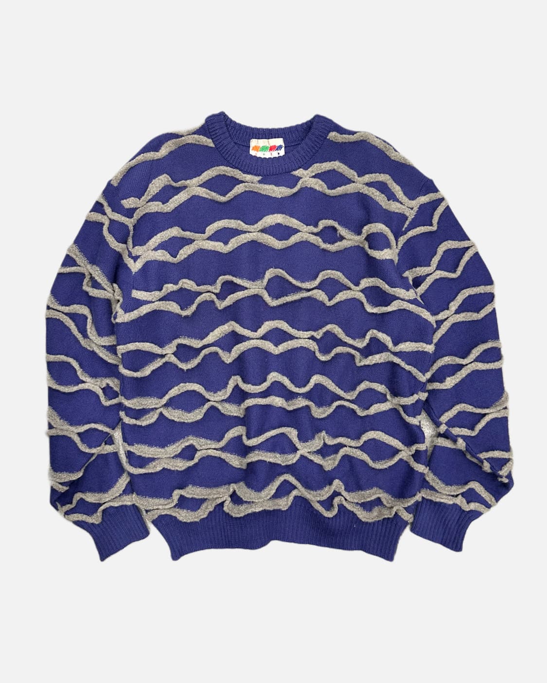 trimming violet wool knit 상품이미지1