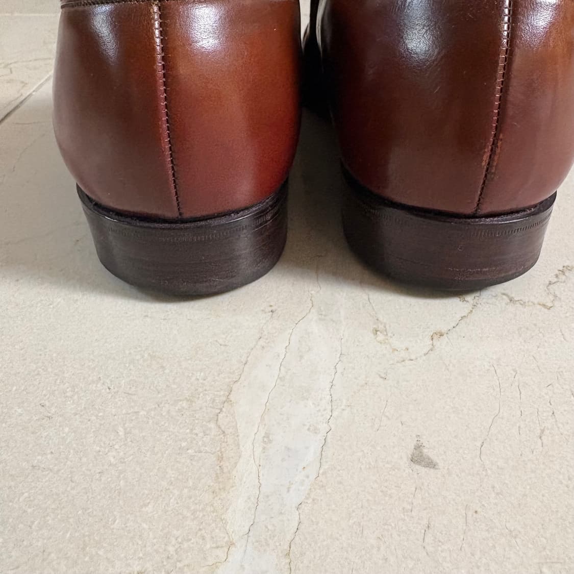 Crockett & Jones Leather Slip-on Shoes 상품이미지6