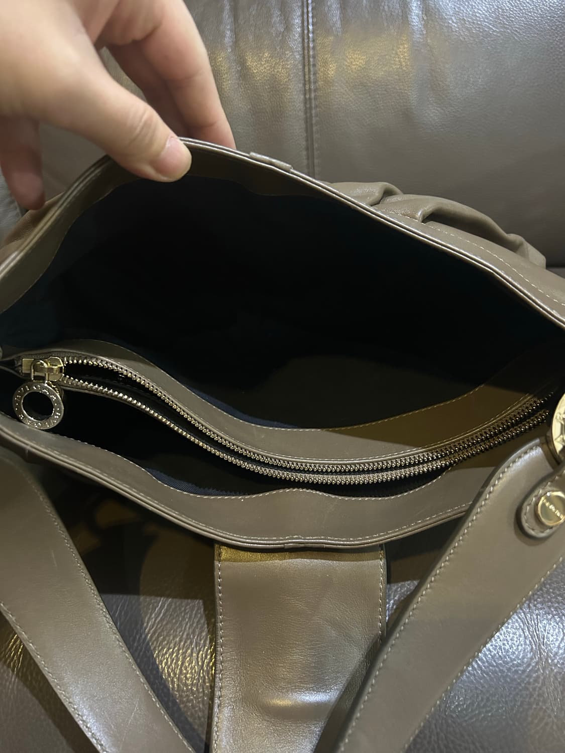 명품 불가리 정품 찬드라 비제로원 레더 숄더백 핸드백 가방 상품이미지8