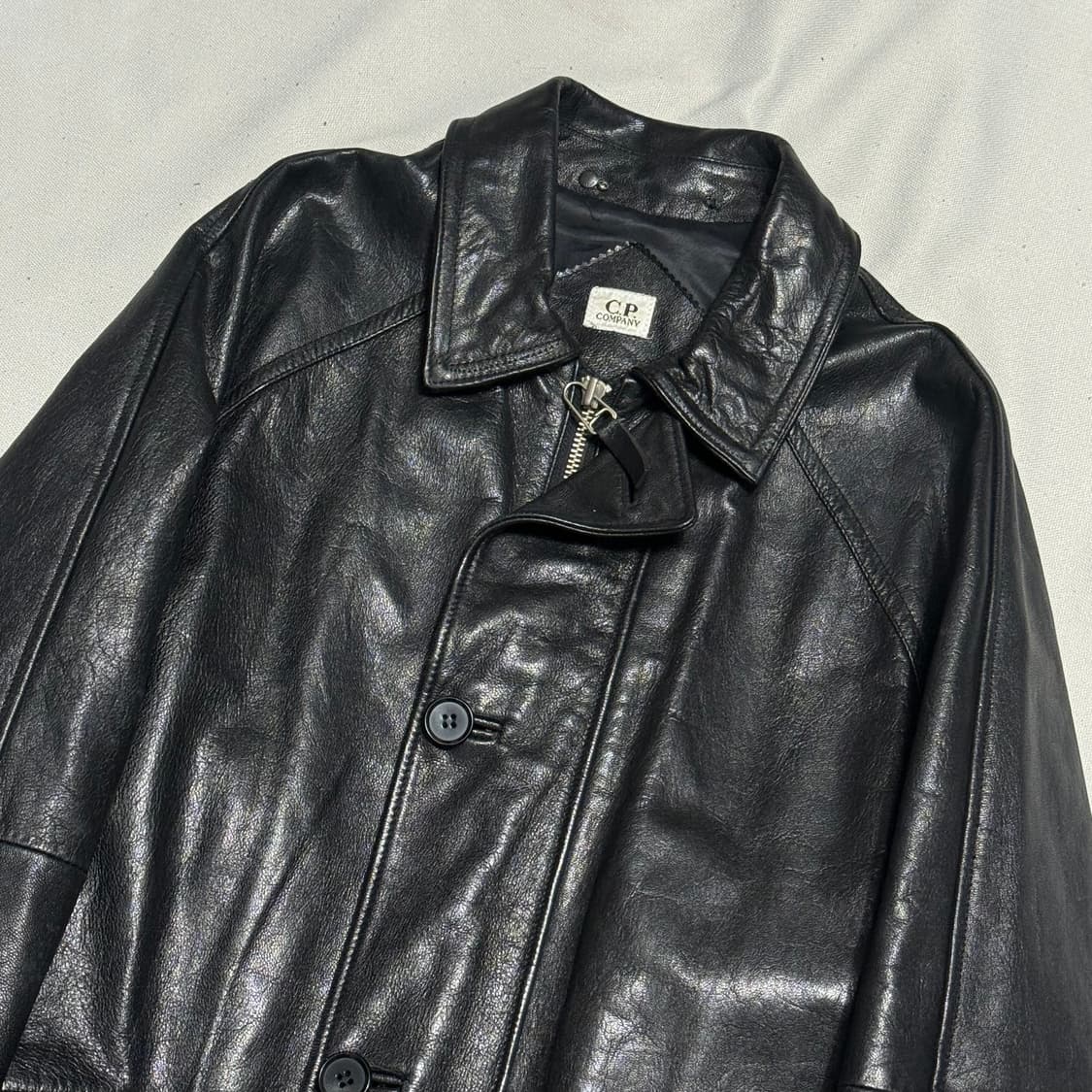 CP컴퍼니 레더 자켓 상품이미지1
