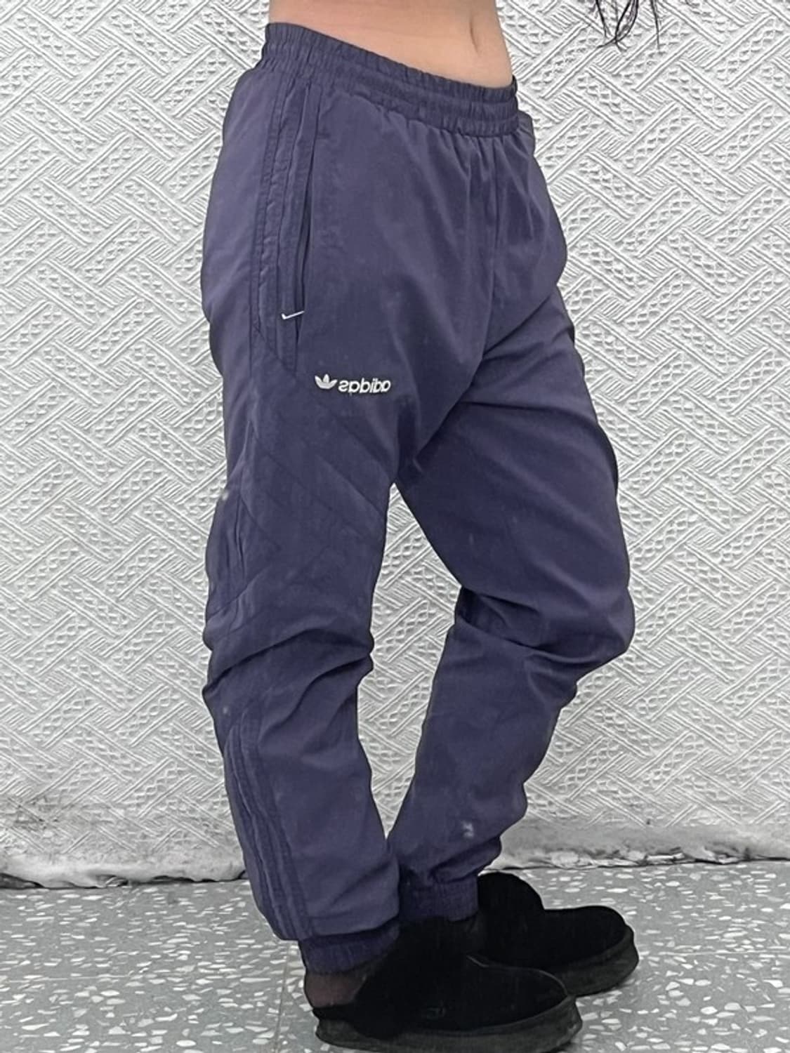 아디다스 올드스쿨 Y2K 파스텔 딥퍼플 트랙팬츠 M C07877 상품이미지1