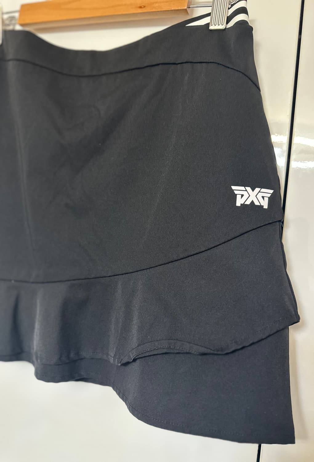 PXG 블랙 플리츠 치마 스커트 상품이미지3