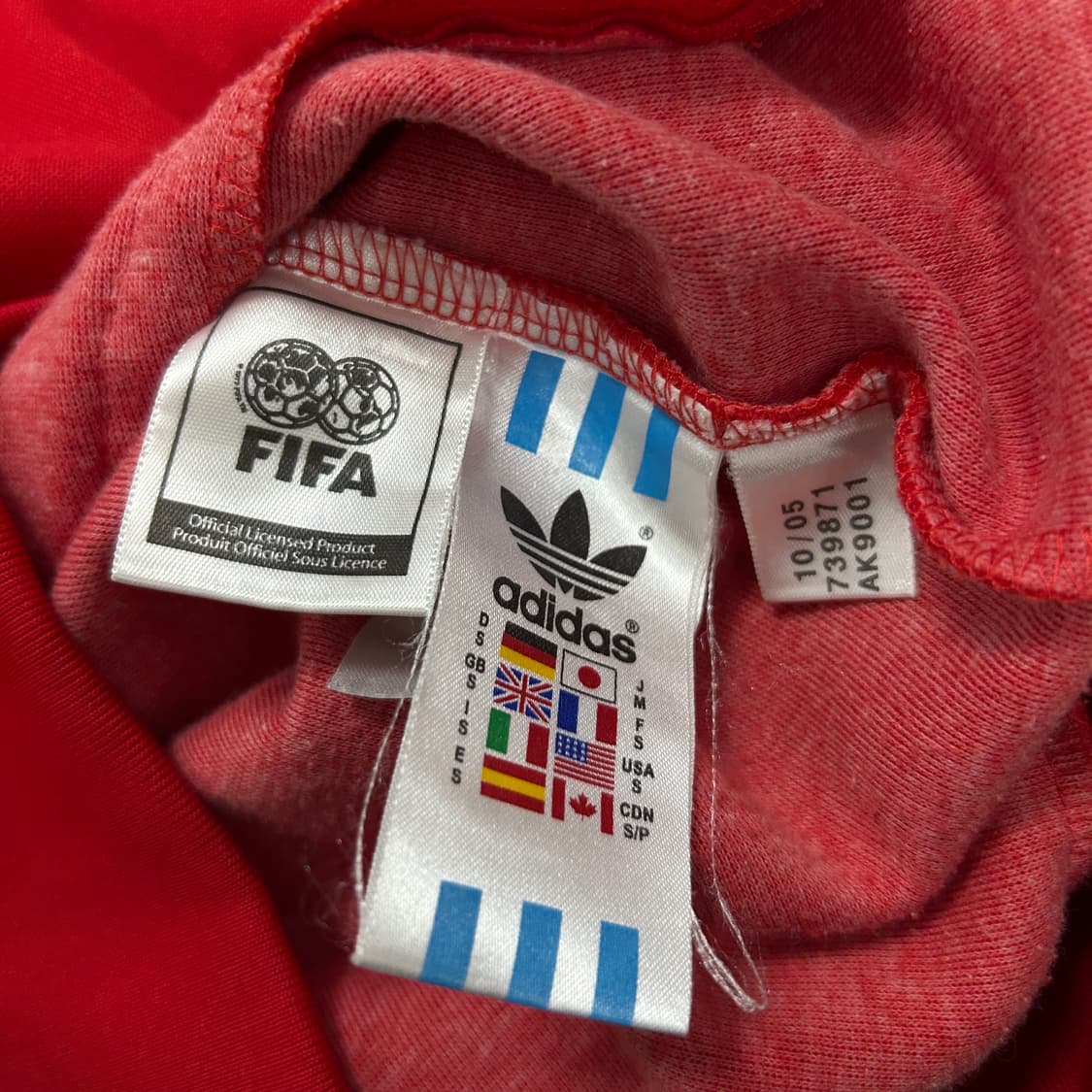 아디다스 잉글랜드 파이어버드 져지(S) 상품이미지3