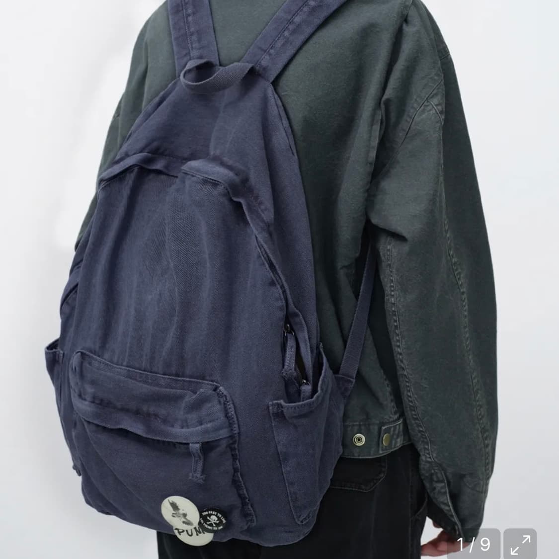 구함) 스웨이드 백팩 상품이미지1