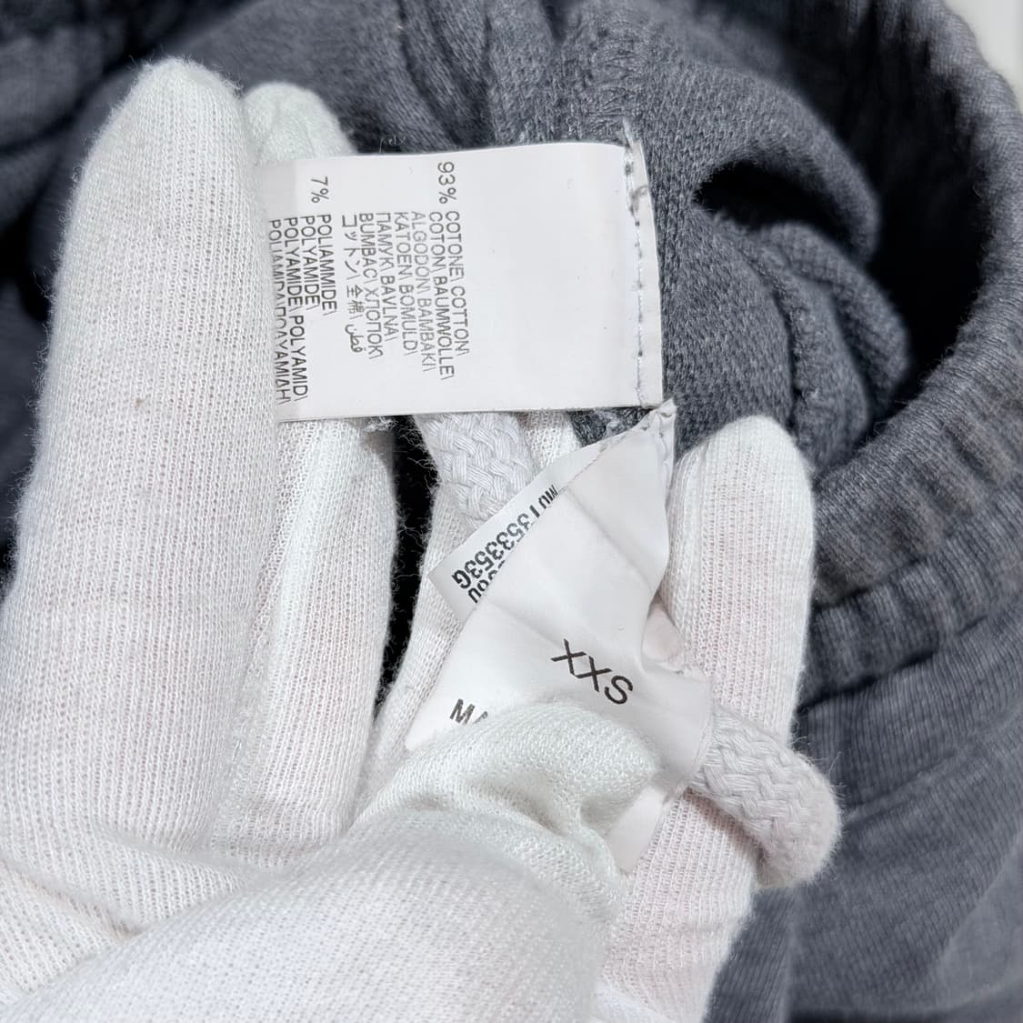 (A+/M,XXS) / 브루넬로쿠치넬리 코튼 그레이 집업 팬츠 셋업 상품이미지9