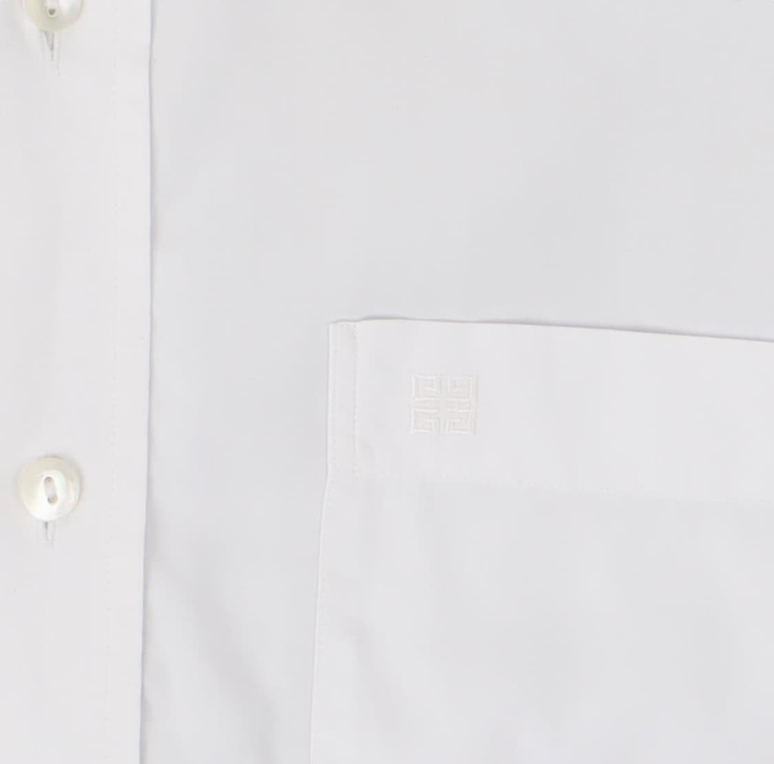지방시 무슈 화이트 시그니처 로고 셔츠 상품이미지3