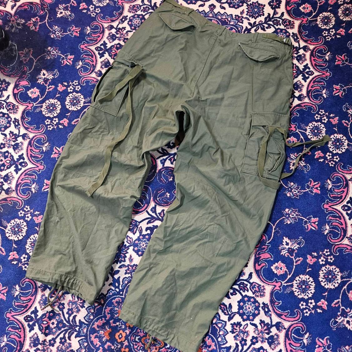 US ARMY OG -107 미군 야전 오리지널 레귤러 카고팬츠 Free 상품이미지2