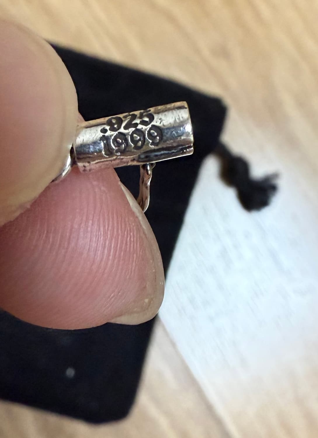 크롬하츠 페이퍼체인 팔찌 7인치 상품이미지4