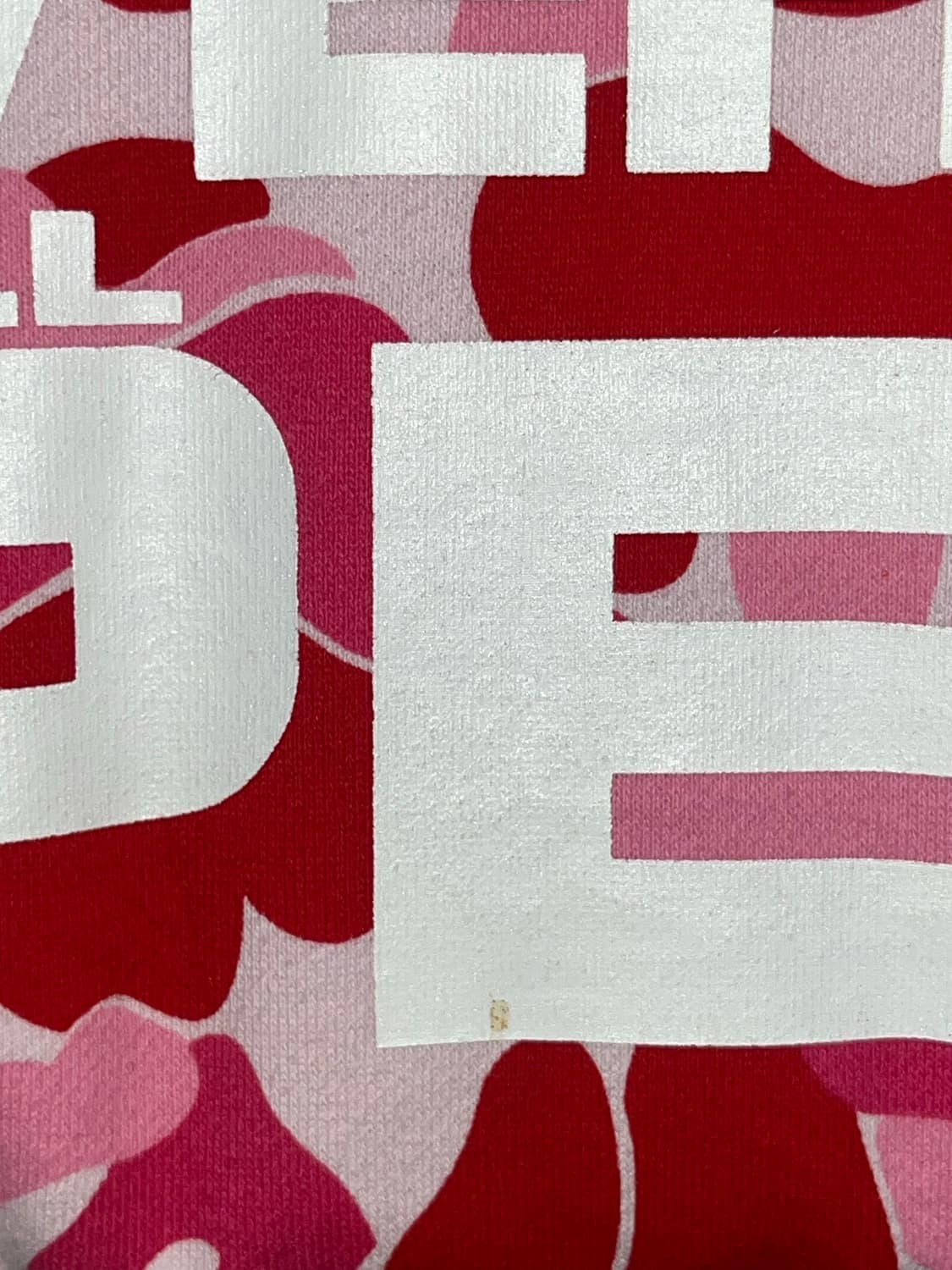 베이프 ASNKA 핑크 맨투맨 상품이미지4