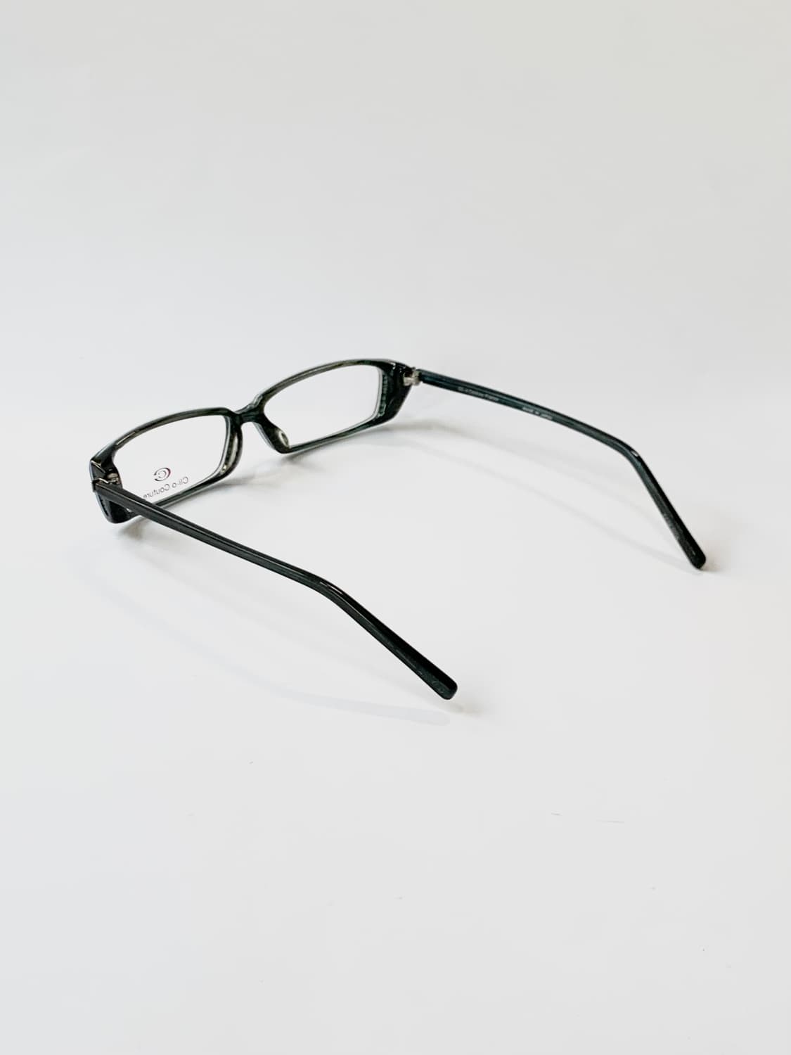 [픽키-668] 클리오 꾸뛰르 사각 아세테이트 안경 그레이 투명  상품이미지6