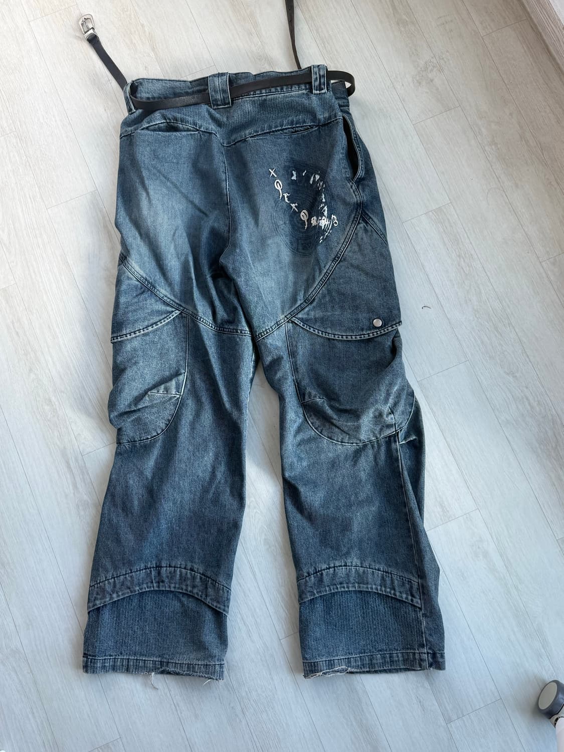 이그노타 워시드카고팬츠 (BLUE) 상품이미지2