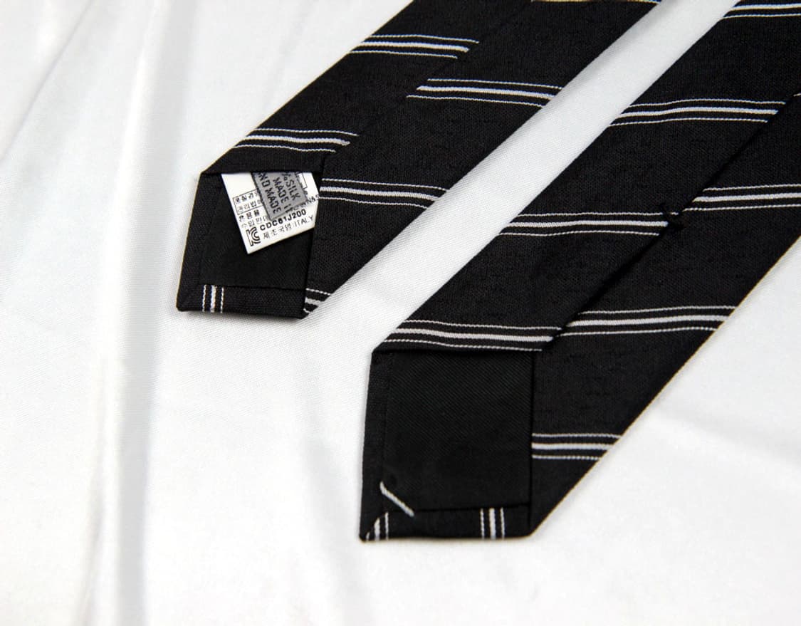 디올 5.2cm 미사용 신형 슬림 남자 명품 넥타이 상품이미지5