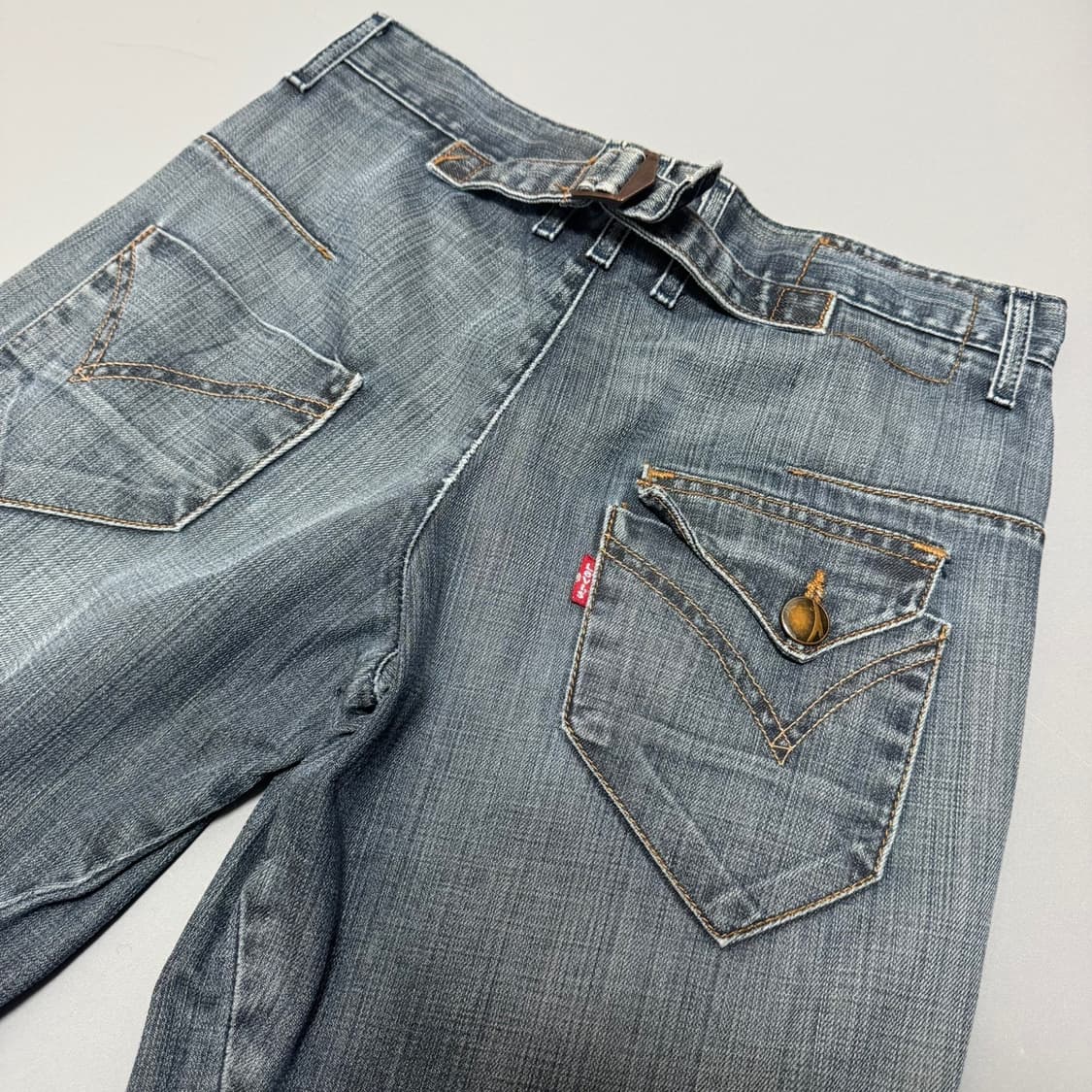 리바이스 엔지니어드 진(Levi's) 신치백 워시드 데님 팬츠 상품이미지6