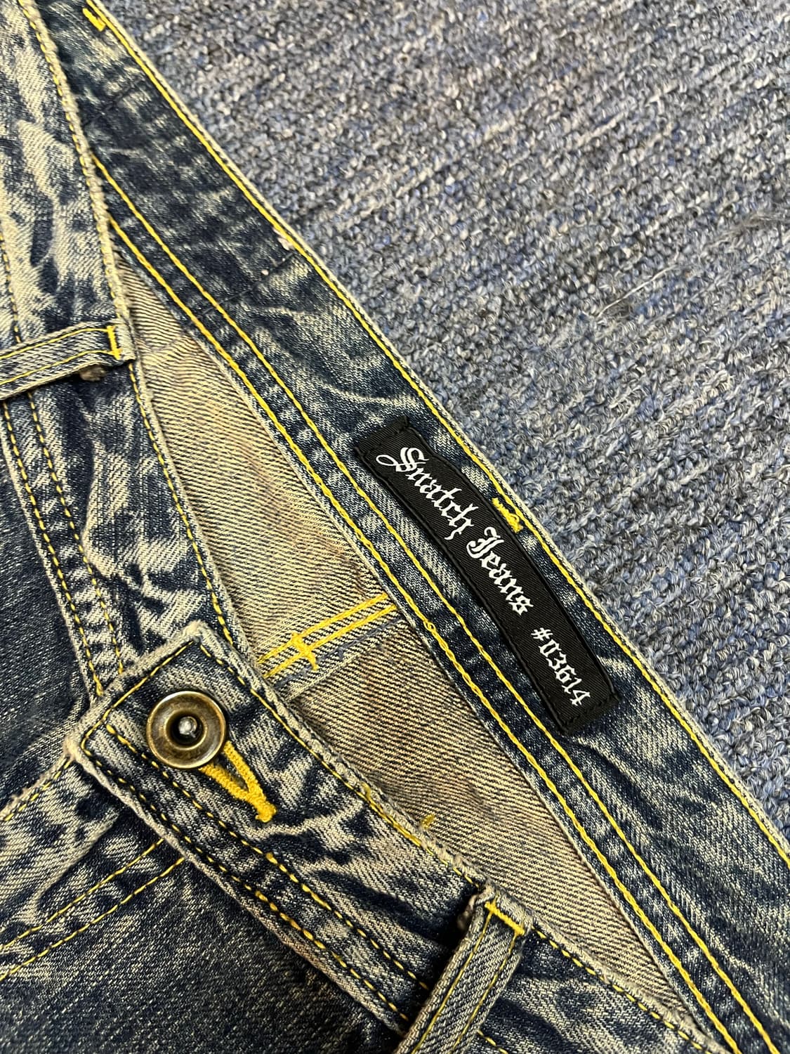 일본 y2k snatch jeans 부츠컷 상품이미지3