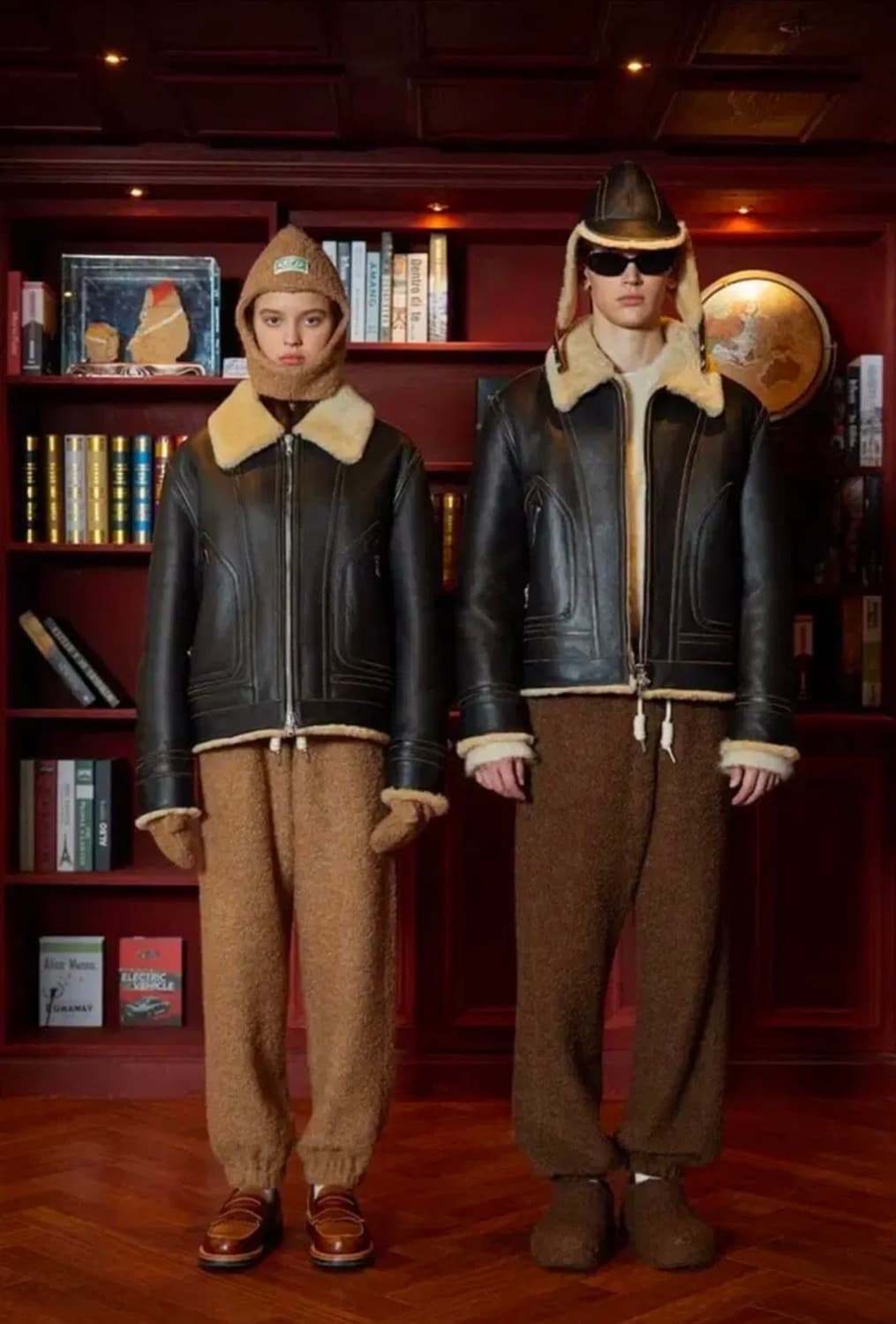 [L] stu 에스티유 무스탕 무톤 레더 양털 자켓 상품이미지1