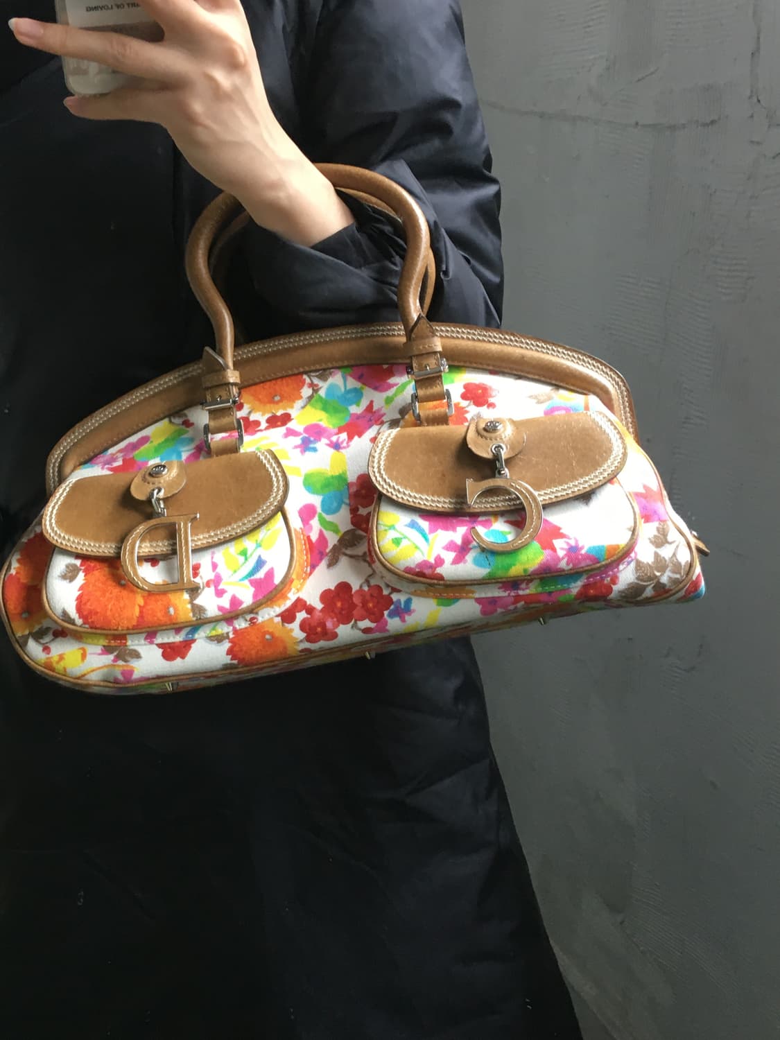 Dior 디올 2006s 플로럴 토트백 상품이미지1