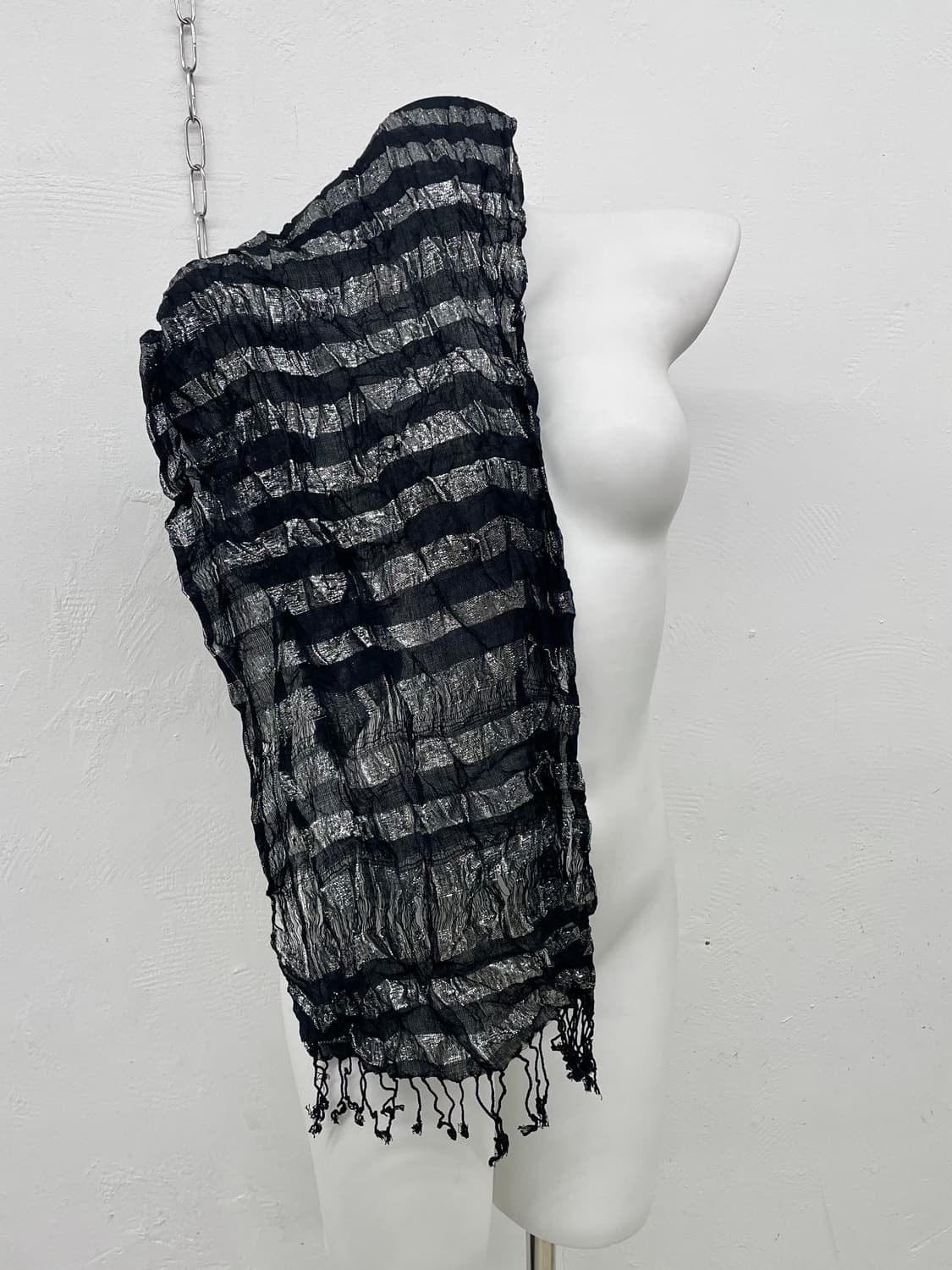 펑크 락시크 스트라이프 수술 머플러  상품이미지4