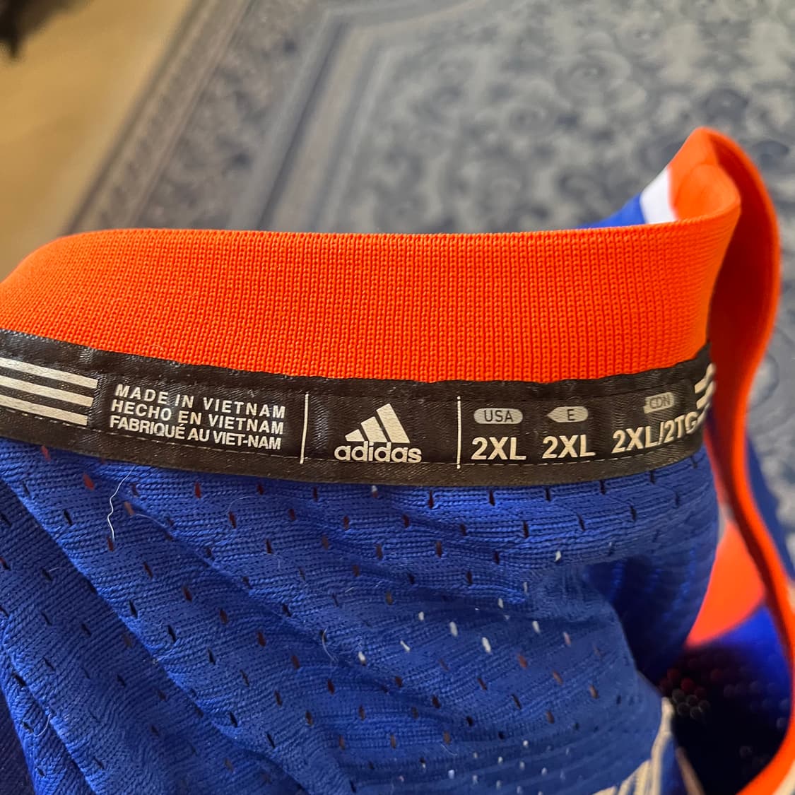 2XL 아디다스 뉴욕닉스 유잉 유니폼/W2318 상품이미지4