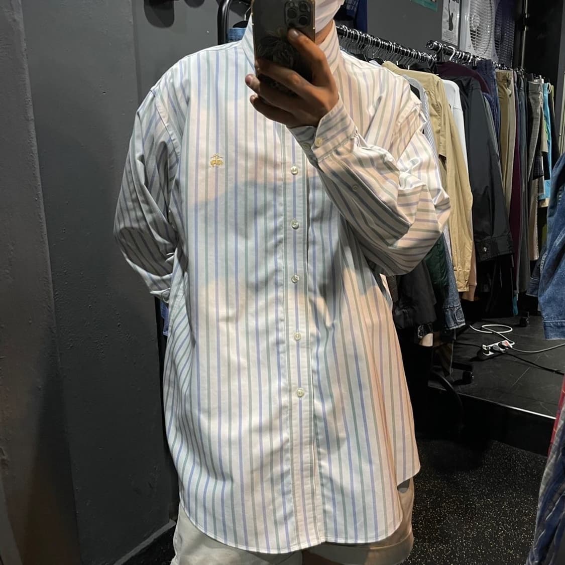 브룩스브라더스 스트라이프셔츠 상품이미지1