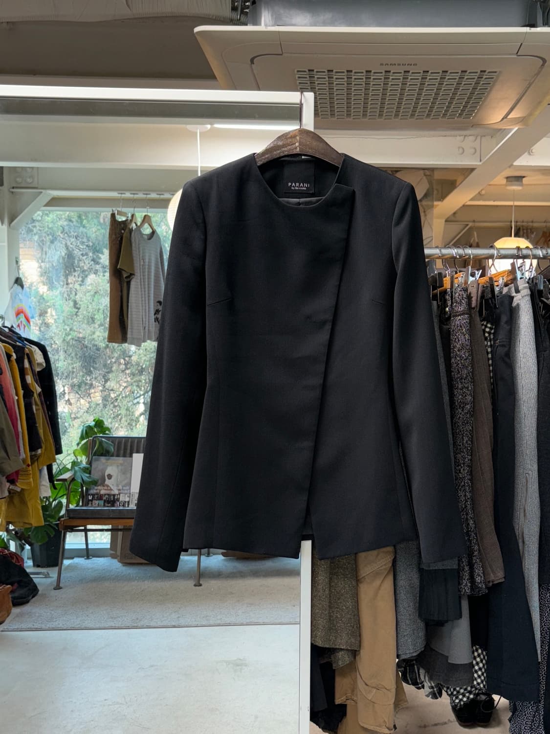 빈티지 비대칭 자켓 상품이미지1