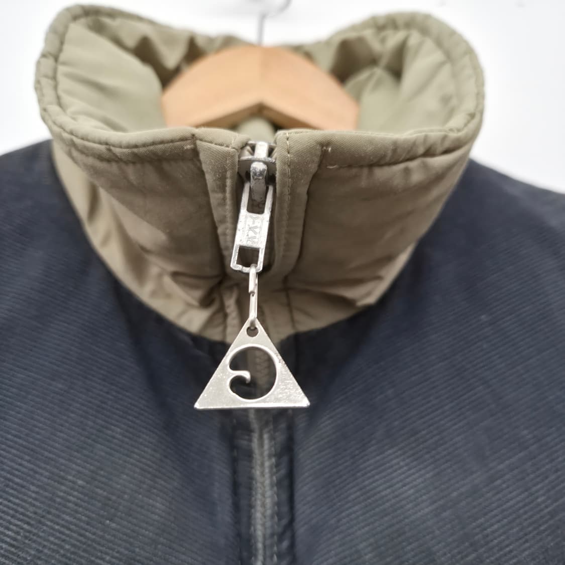 게리 블랙/베이지 패딩 점퍼 남성 XL 상품이미지4